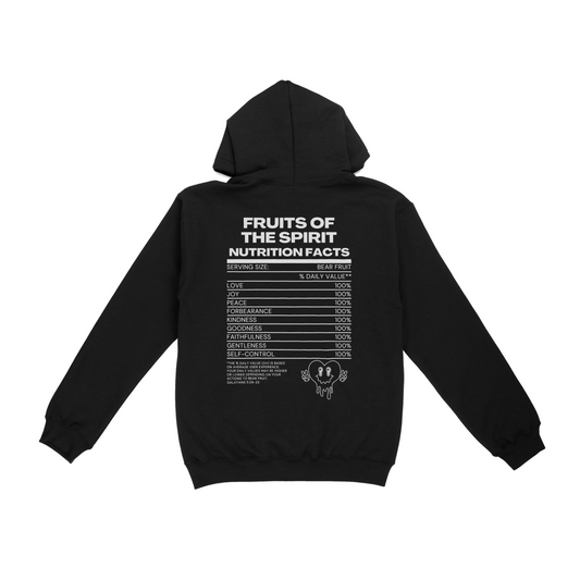 FRUIT OF THE SPIRIT PULLOVER BLACK