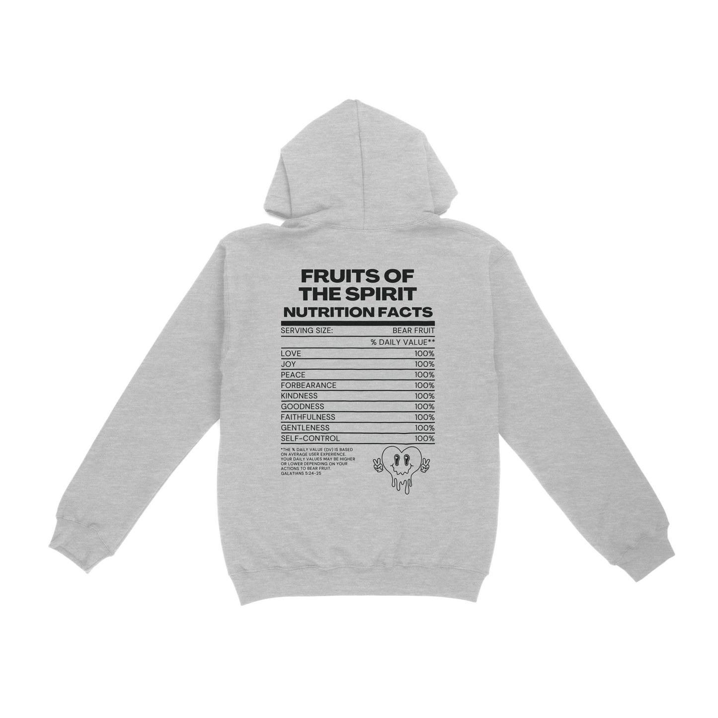 FRUIT OF THE SPIRIT PULLOVER SPORTS GREY