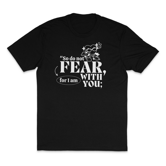 FEARLESS HEART TEE BLACK