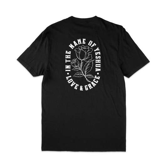 LOVE & GRACE TEE BLACK